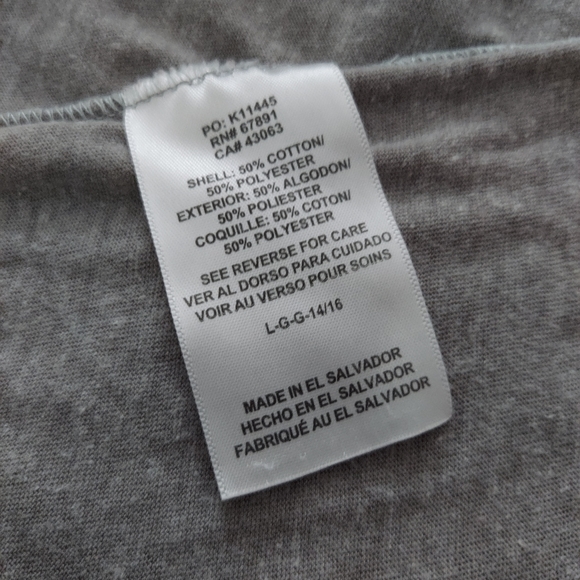 3/$25 Gen 2 Clemson Shirt Youth Large. Gray. - Picture 4 of 5